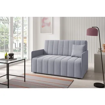 Pohovka Eka Pohovka NERO III, 140 cm Barva látky: PAROS 05 (Světlá šedá)