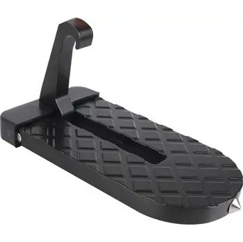 Nášlapný schůdek do zámku dveří auta černý