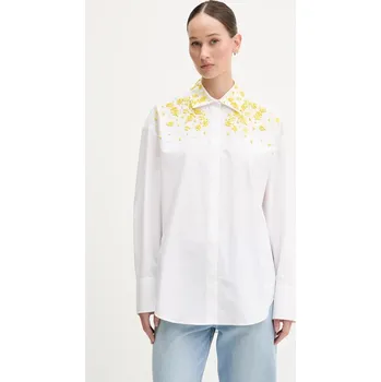 Dámská košile Bavlněná košile MSGM 3842MDE23X.257315 bílá 00X, vel. 36