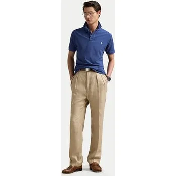 Oblečení a móda Polo Ralph Lauren Polokošile 710536856460 Modrá Slim Fit S