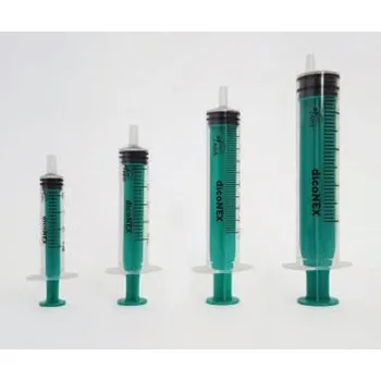 Injekční stříkačka ZARYS lnternational Group dicoNEX, jednorázové stříkačky, 3dílné, luer, sterilní Objem: 2 ml