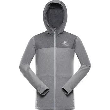 Pánská rychleschnoucí mikina Alpine Pro FANC - šedá / XXXL
