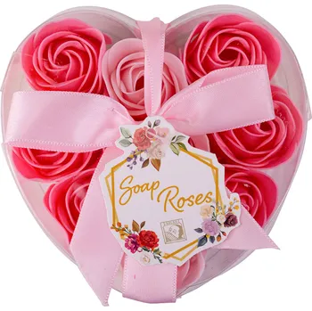 Mýdlo Salsa Collection Mýdlové květy růže v krabičce mix barev 9x 3 g