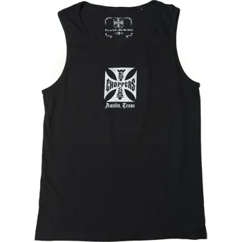 Pánské tílko West Coast Choppers Tílko unisex Classic černé 4XL