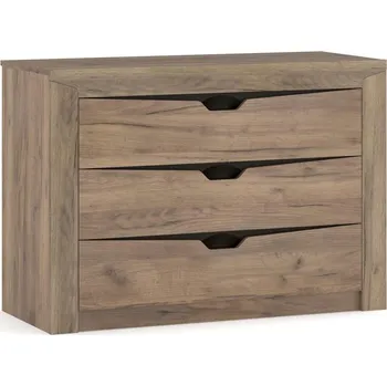 Komoda Casarredo Komoda 3S SANDRA wenge/dub tabaco