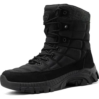 Pánská sportovní obuv Pánské outdoorové kotníkové boty s protiskluzovou podrážkou Barva: Černá, Velikost: 45