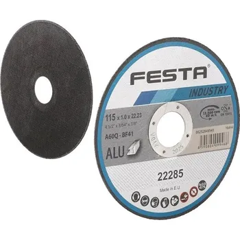 Řezný kotouč FESTA INDUSTRY Řezný kotouč na hliník - 115 x 1 x 22.2mm