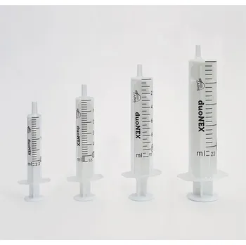 Injekční stříkačka ZARYS lnternational Group duoNEX , jednorázové stříkačky, 2dílné, luer, sterilní Objem: 20 ml