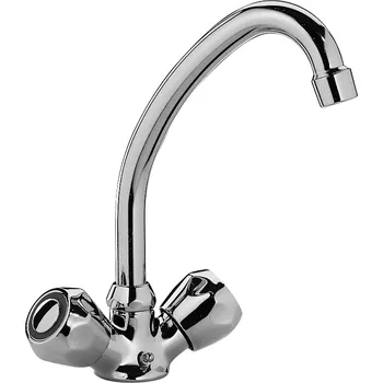 Vodovodní baterie Paffoni DANUBIO umyvadlová vysoká baterie n Barva: Chrom DA074CR