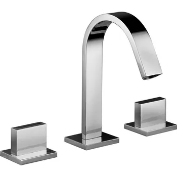 Vodovodní baterie Paffoni LEVEL umyvadlová baterie, 3 otvory Barva: Chrom LEP052CR