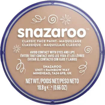 Speciální výtvarná barva Barva na obličej Snazaroo - sv. béžová - 18 ml - 909