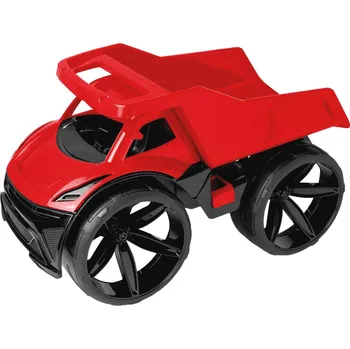 Hračka WADER Auto nákladní Maximus baby sklápěč 58cm velká kola červený | 444749