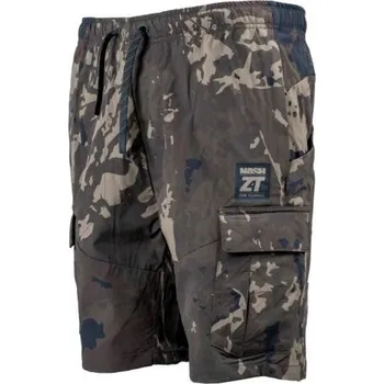 Rybářské oblečení Kraťasy Nash ZT Lite Hydra Flex Combat Shorts Camo Velikost M