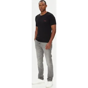 HUGO Jeansy 50542701 Šedá Slim Fit 36_32