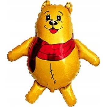 Balónek Fóliový balónek Flexmetal medvídek Pú (Medvídek Pú) 38 x 37 cm