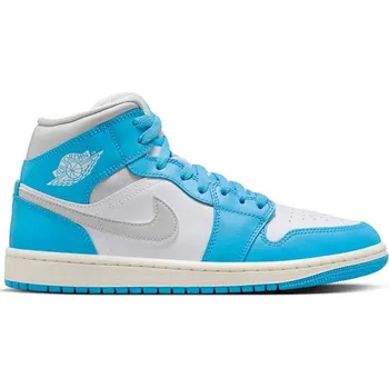 Dámské tenisky Dámské Vysoké tenisky NIKE WMNS AIR JORDAN 1 MID BQ6472-400 – Modrá 42