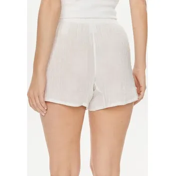 Dámské noční prádlo Calvin Klein Underwear Pyžamové šortky 000QS7139E Bílá XL