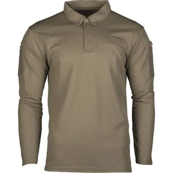 Pánská móda Polokošile dlouhý rukáv QD Zelená XXL