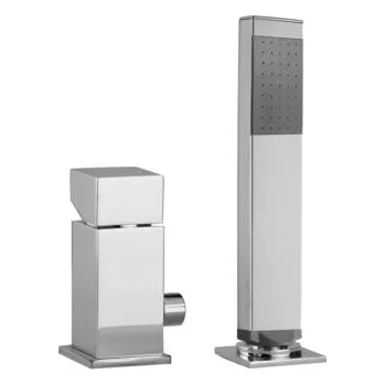 Vodovodní baterie Paffoni LEVEL vanová stojánková baterie Barva: Ocelový vzhled LEC041ST