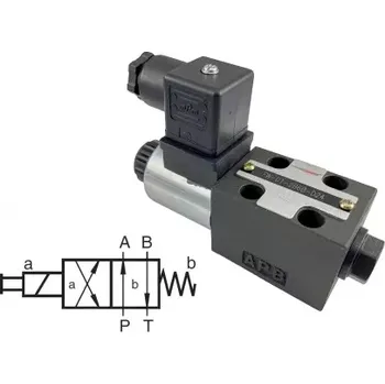 Rozvaděč RPE3-042R11/02400E2 šoupátkový rozvaděč NG04, ARGO HYTOS, 24 V DC, 30 l/min, 320 bar
