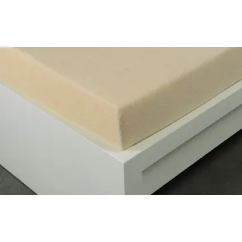 Prostěradlo XHOUSE Prostěradlo froté krémové Exclusive 190g/m2 90 x 200 cm