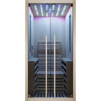 Infrasauna Infrasauna Carbon 100x130x195 cm 1750 W pro jednu osobu F10100