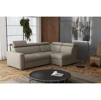 Sedací souprava Falco Sedací souprava Petrit VI pravá Aragon hnědošedá