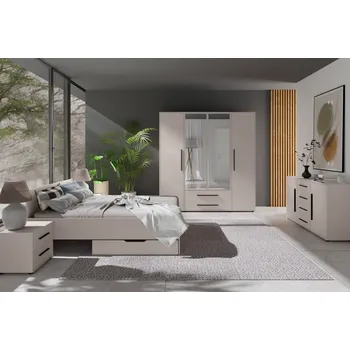 Ložnicová sestava ArtGiB Ložnice MAXIONE | cashmere