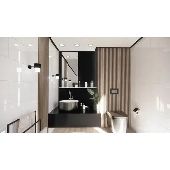 Obklad lesklý vzhled Mono W lesk 25x40 cm