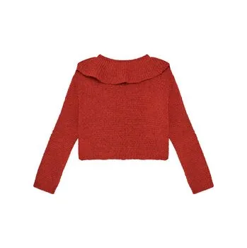 Dámské oblečení United Colors Of Benetton Kardigan 106QG500N Červená Regular Fit 98