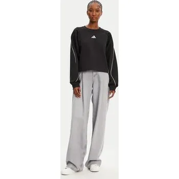 Dámská mikina adidas Mikina Stadium 3-Stripes JL6996 Černá Loose Fit XL