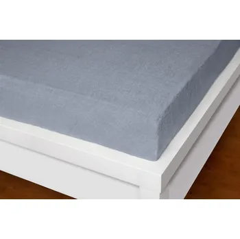 Prostěradlo XHOUSE Froté prostěradlo Exclusive šedé 220x200 cm