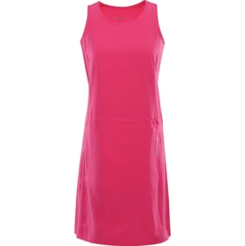 Dámské šaty Dámské rychleschnoucí šaty Alpine Pro COLEENA - růžová / L-Ladies (5XL) - nadměrná velikost