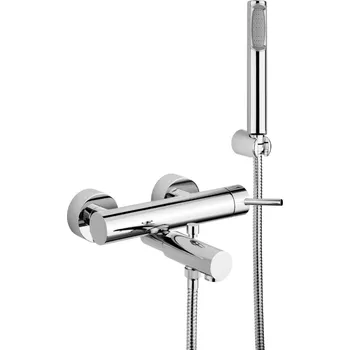 Vodovodní baterie Paffoni BIRILLO vanová baterie, vč. sprch.kompletu Barva: Chrom BI026LCR