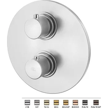 Vodovodní baterie Paffoni LIGHT termostatická podomítková baterie Barva: Chrom LIQ018CR