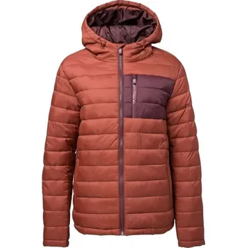 Pánská prošívaná bunda Willard KENARD M Hnědá, Fialová