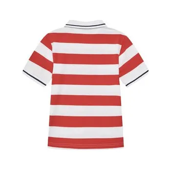 Pánské tričko United Colors Of Benetton Polokošile 39QAC301T Červená Regular Fit 122