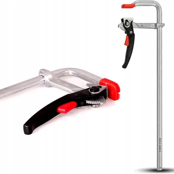 Truhlářská svěrka TRUHLÁŘSKÁ SVĚRKA 120 x 600 mm OCELOVÁ KOVANÁ + ZÁPADKA R-24534