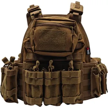 Neprůstřelná vesta Swiss Arms Nosič plátů Heavy Pískový