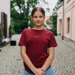 Dětské tričko Vagus Zajda - Vínové Velikost: 110-116 cm