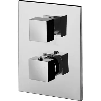 Vodovodní baterie Paffoni LEVEL termostatická podomítková baterie Barva: Chrom matný LEQ519CR/M