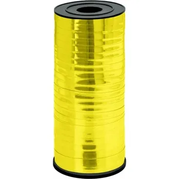 Stuha Metalická zlatá stuha 92 m