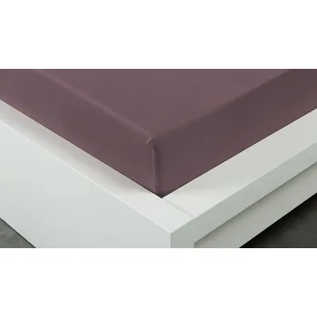 Prostěradlo Innova Prostěradlo Jersey hnědé 180 x 200 cm
