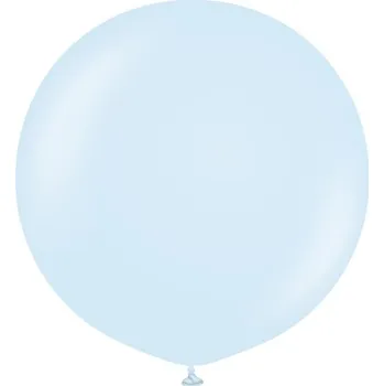 Balónek Balonek světle modrý, Macaron Baby Blue – 90 cm/36"
