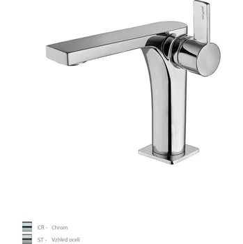 Vodovodní baterie Paffoni ROCK stojánková umyvadlová baterie Barva: Chrom RO071KCR