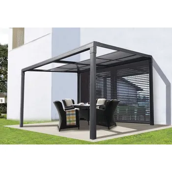 Pergola Pergola se zastřešením Air II 392x305 cm antracit