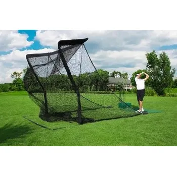 Tréninková pomůcka pro brankáře SIMSPACE tréninková síť Deluxe Home Driving Net