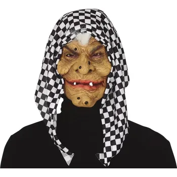 Karnevalová maska Fiestas Guirca 2926 latexová maska Ježibaba