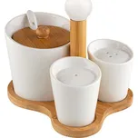 Florina Sada cukřenky, solničky a pepřenky bílá 3 ks