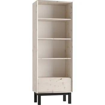 regál Regál Country - Pinio Bílo-transparentní 64x180 cm